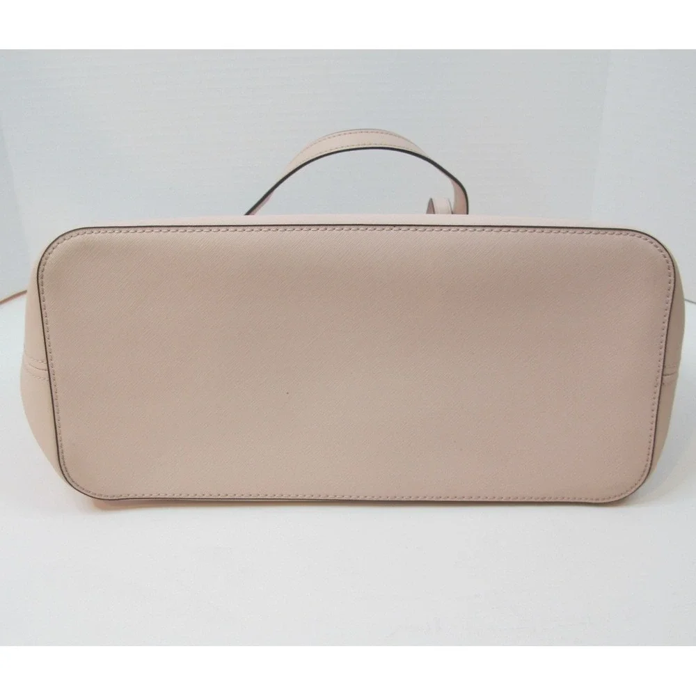 Michael‎ Kors Medium Jet Set Saffiano Leather Top-Zip Multifunction Tote Handbag